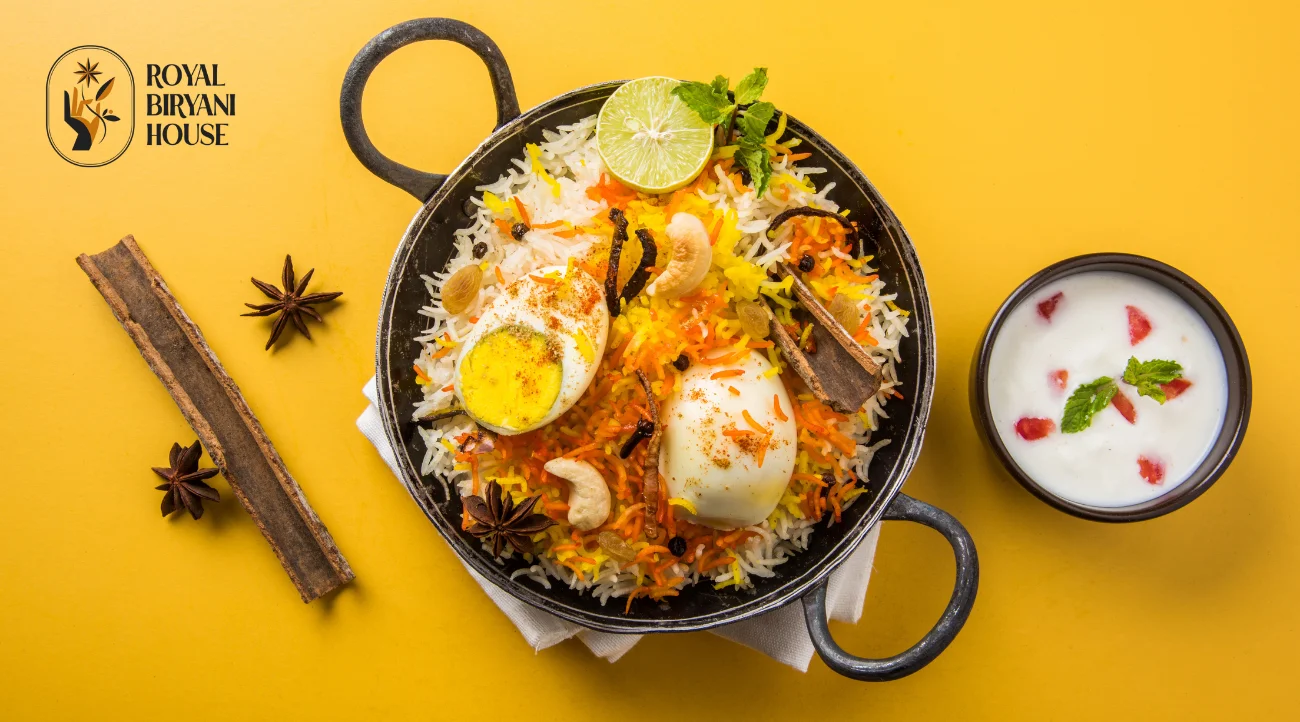 Egg Biryani | Royal Biryani House