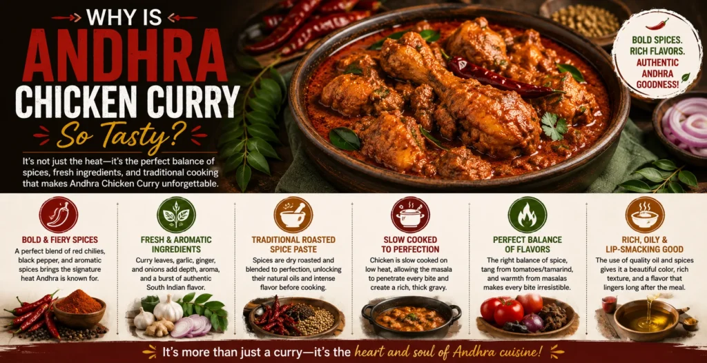 Why Is Andhra Chicken Curry So Tasty?