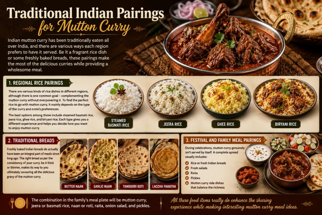 Traditional Indian Pairings for Mutton Curry