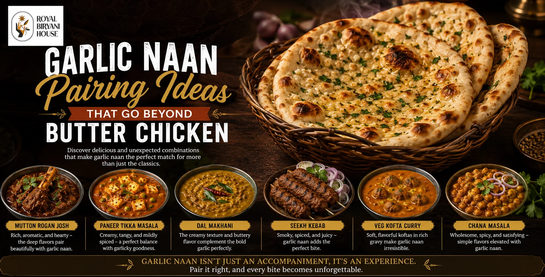 Garlic Naan Pairing Ideas That Go Beyond Butter Chicken