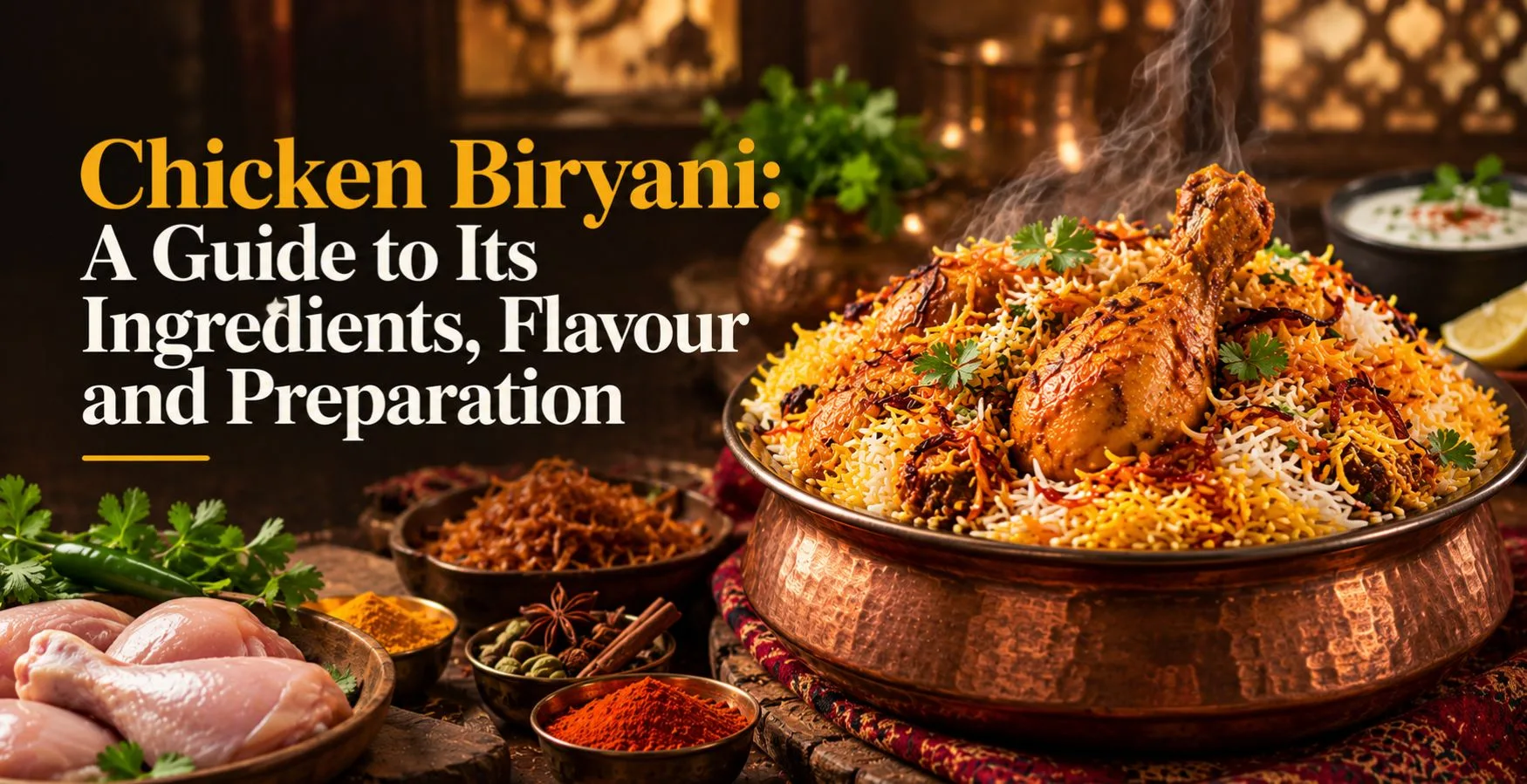 Chicken Biryani: A Guide to Its Ingredients, Flavour and Preparation