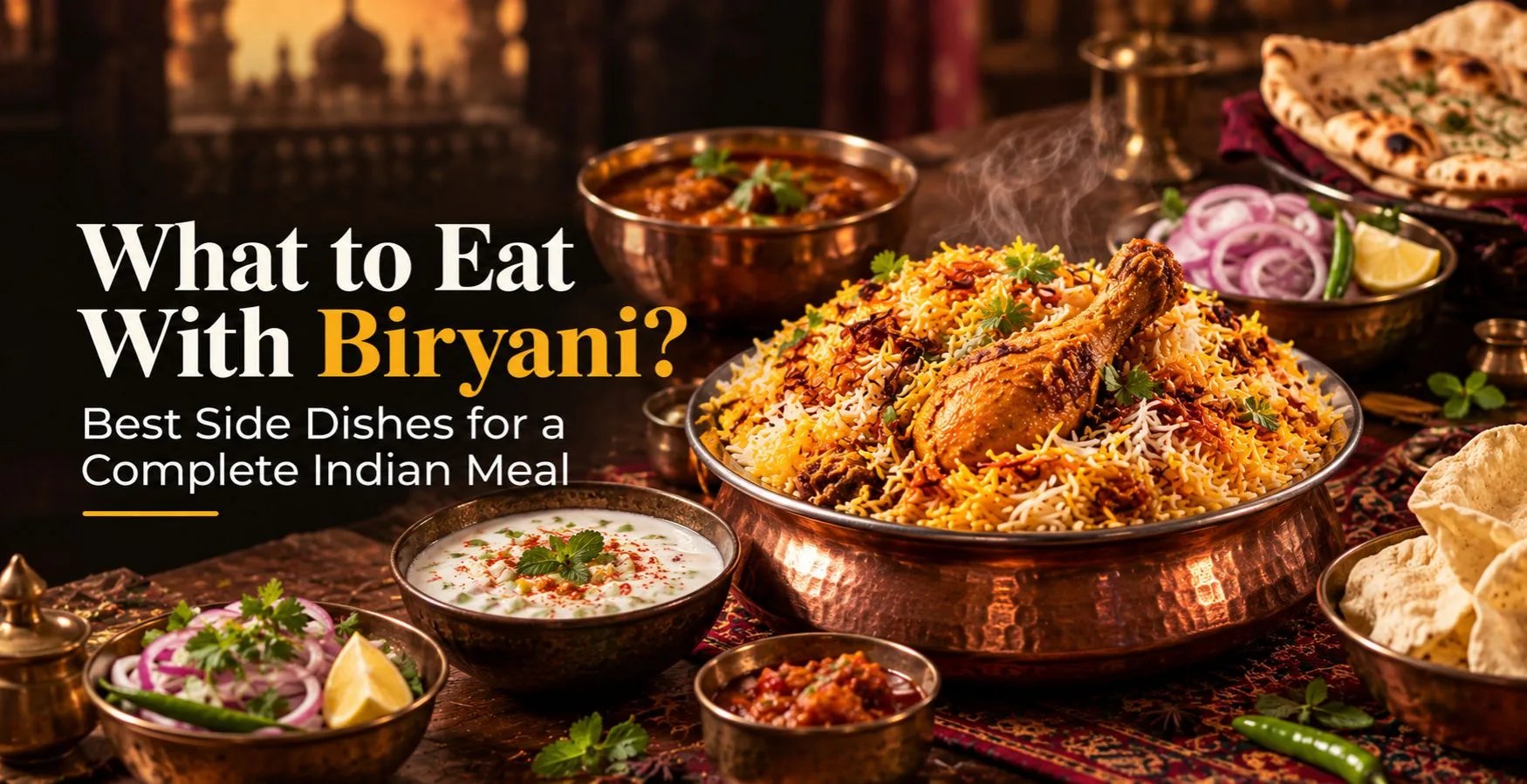 What to Eat With Biryani? Best Side Dishes for a Complete Indian Meal